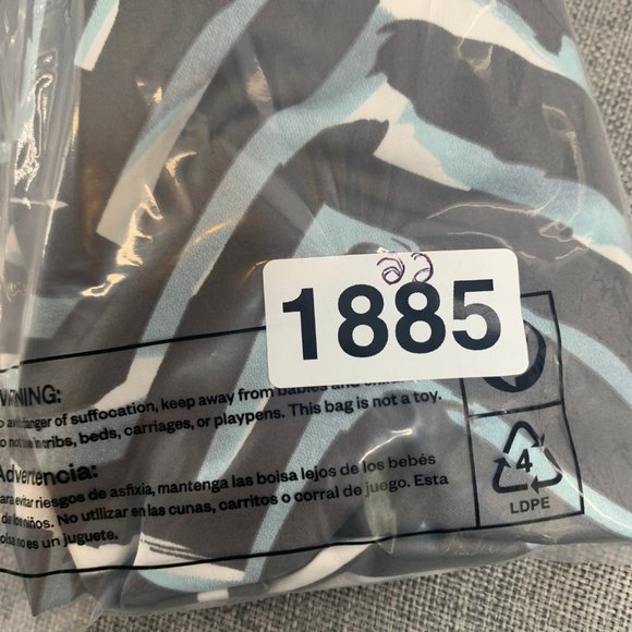 The Limited Sleeveless Blouse Small Ruffled Layered in Front Abstract Art Print - Picture 13 of 13